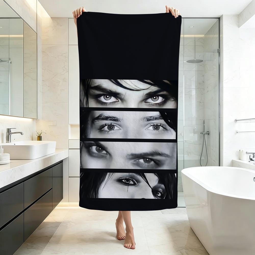 Emotional M-My Chemical RomanceS Towel Five-Star Hotel Quality Eco-Friendly Ultra Soft Thick Towels & Beach Towels