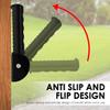 5.5 Inch Foldable Flip Up Grab Bar Nonslip Doorway Flip Assist Handle Multifunctional Stair Assist Grab Bar Practical Handle for