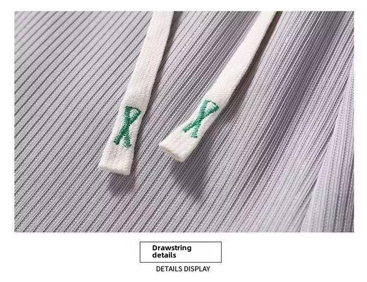 Pánské letní ležérní bílé tepláky s širokými nohavicemi – trendy volný střih High Street