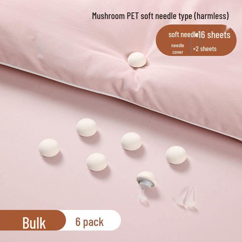 Suport detașabil pentru pilotă cu ciuperci: Prietenos cu pielea, fără urme, antiderapant pentru pilote groase și subțiri. Ideal pentru Cămine Studențești.