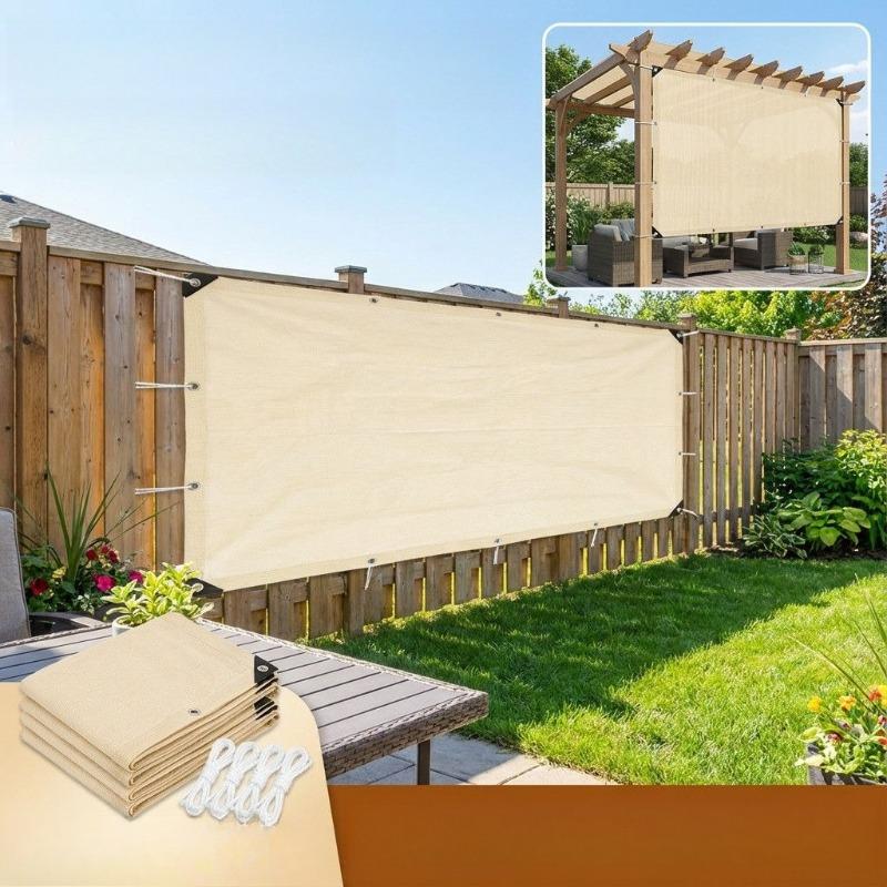 UV Resistant Sunshade Net Garden Plant Shading Nets Balcony Privacy Fence Screen Courtyard Parking Spaces Swimming Pools Multi-functional Net Shed