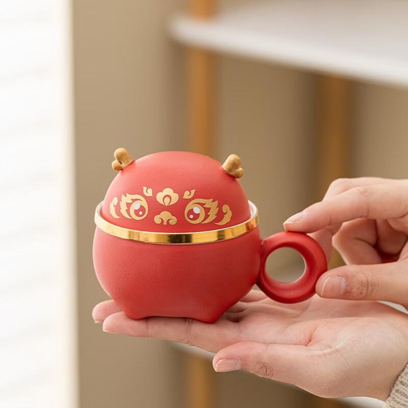 Portable Ceramic Tea Set with Infuser