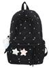 Embroidered Backpack For Girls With Waterresistant Nylon Material For Casual Travel