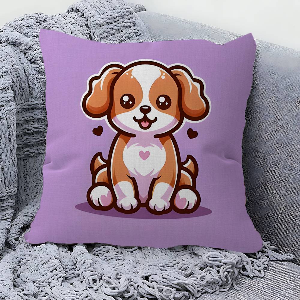 Cute Dog Pillow Anime Pillow Sofa Bed Head Pillow Cover Cushion Cover 45x45 Cm Fashion