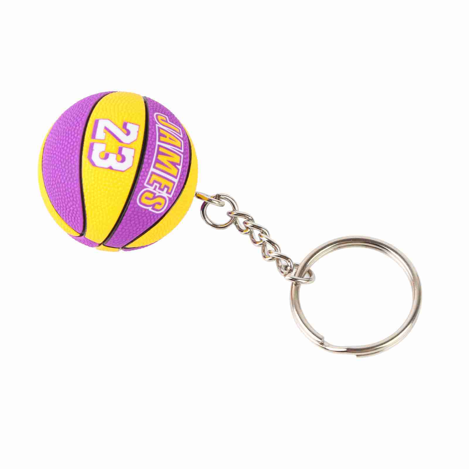 

Баскетбольный брелок легкий портативный премиум металл изысканный дизайн яркие цвета брелок
