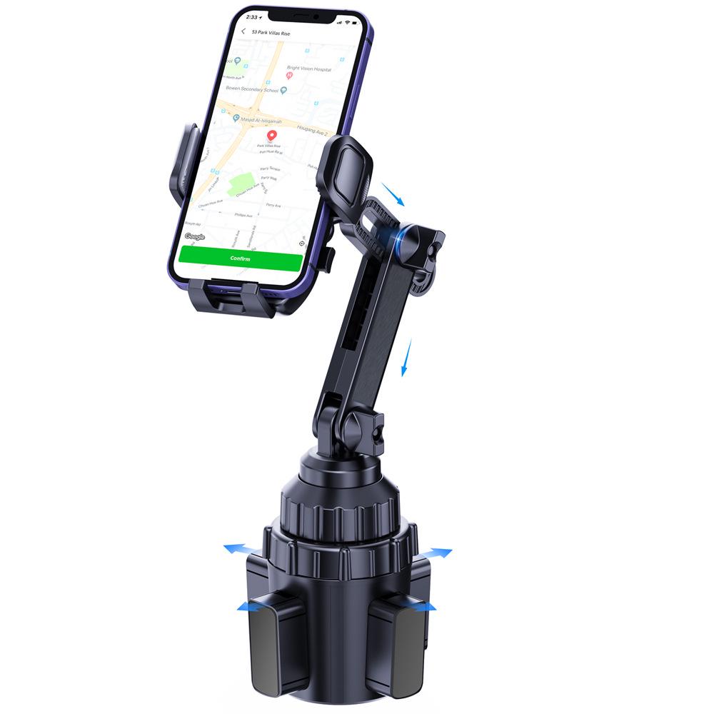 Support de téléphone de voiture amélioré à rotation 360°: Support Anti-Secousse pour Navigation & Streaming en Direct