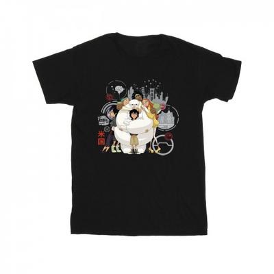 Mens Big Hero 6 Baymax Group Hug T-Shirt