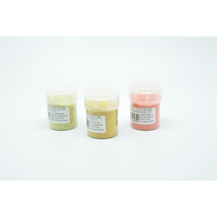Pot de sable Assortiment pastel (3x 45g)