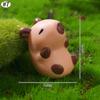 Miniature Capybara Mini Kapibare Action Figures Hot Capybara Model Home Decoration Kids Gift Diy Micro Landscape Ornament