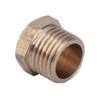 6pcs Threaded Pipe Stop Brass Plug G1/4 Pipe Inserts Pipe Plugs with Hexagon User Friendly Sealing Solution for Pipes
