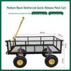 Yishu Xiang Four-Wheel Flatbed Hand Trolley