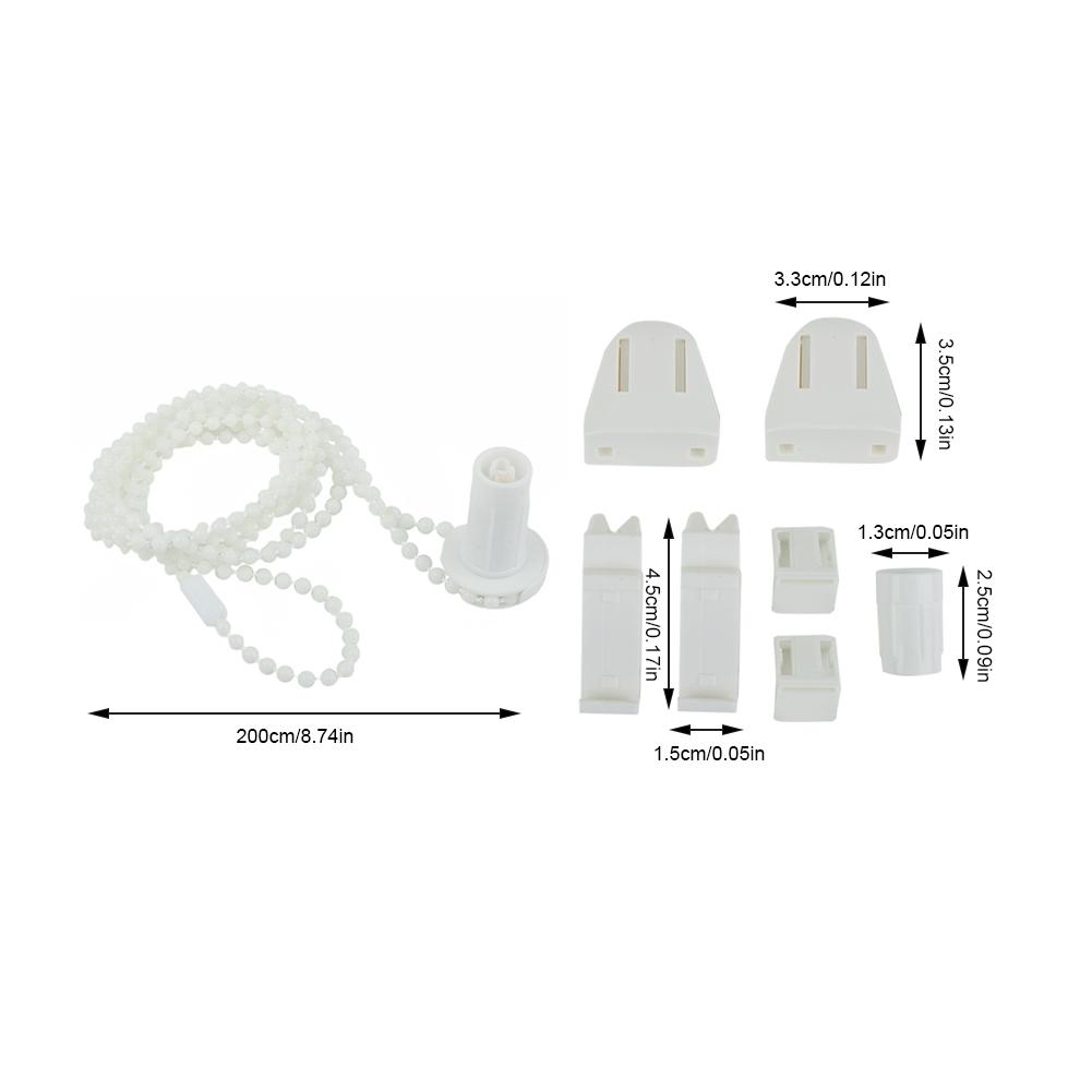 Blind Fitting Set Plastic Roller Shutterhead Controller White