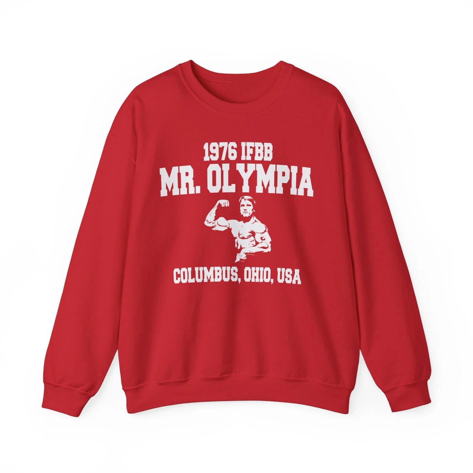 Mr Olympia 1976 SweaT shirt Vintage Bodybuilding Shirt Arnold Classic SweaT shirt 4XL