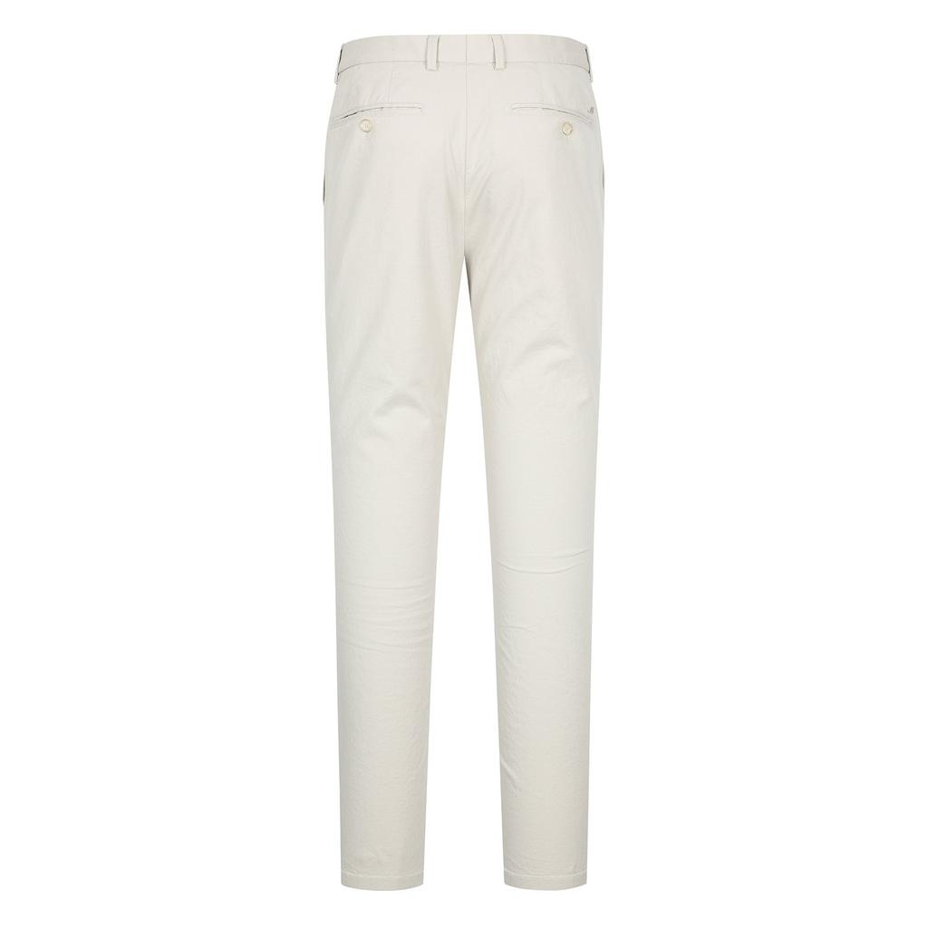 FERRAROMILANO Cotton Spandex Dobby Knit Pants L/Beige (Am0Fbpc10151)