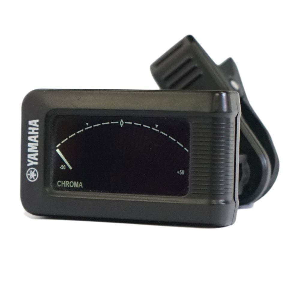 Il accordatore Yamaha YTC5 è un accordatore compatto con schermo LCD con funzione di retroilluminazione per una facile visibilità sui palchi bui e un clip automatico facile da usare