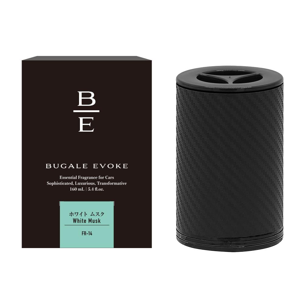 

AUG Car Air Freshener BUGALE EVOKE GEL White Musk 160ml FR-14