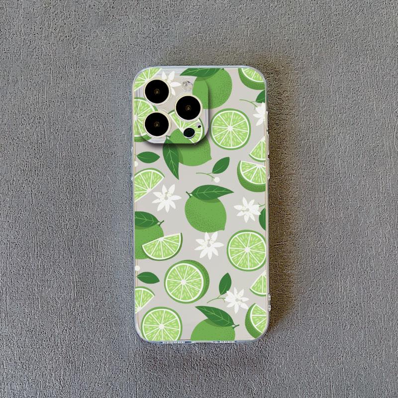 Color Fruits Banana Strawberry Clear Phone Case For iPhone 14 13 12 11 Pro Max 13 12 Mini 14 7 8 Pus XR XS X Transparent Covers