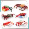 Pvc Fiddler Crab Collection Model Marine Animal Figurine For Aquarium Display And Gift