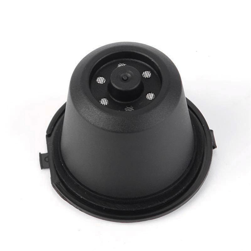 1 st återanvändbara kaffekapslar för Nespresso Återanvändbara Påfyllningsbara Maskin Påfyllningsbar Kapsel Filtreringskoppar Kaffefilter