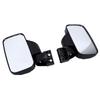 UTV Side Rear View Mirror 2 Pack Wide Angle Adjustable Heavy Duty Clamp On for SXS Vehicle