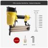 Chugouxiang Pneumatic Steel Nail Gun CN Plug (adapter Included)