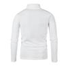 Spring Autumn Mens Half Zipper Pullover Sweatshirt Solid Color Casual Slim Fit Stand Collar Hoodie