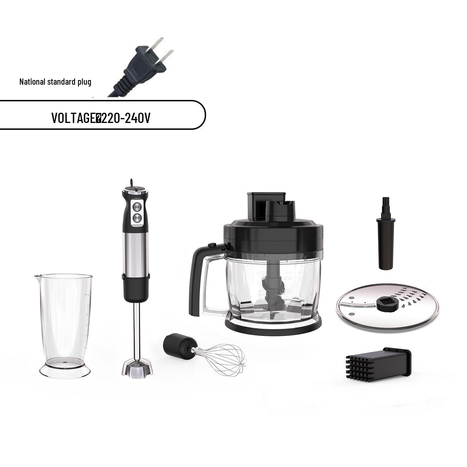 High-Power Multifunctional Handheld Food Processor & Blender