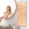 Double Sided Jewelry Organizer Double Sided Jewelry Storage Display Hangings Bag Double-Sided Design Jewelry Travel Organizer
