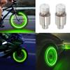 2PCS Car Wheel Tire Tyre Air Valve Stem LED Light Covers Auto Accessories