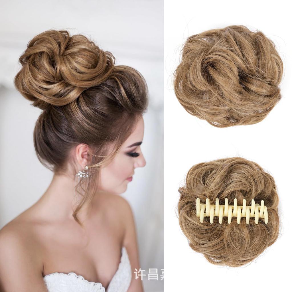 Tembel Saç Topuzu Yapıcı | Büyük Kabarık Toka Klipsi