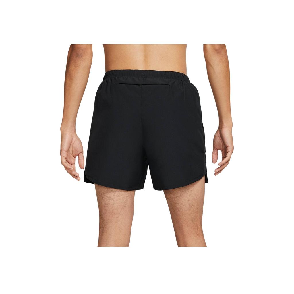 Nike Solid Mid-Waist Casual Shorts Men Bottoms Black CZ9063-010