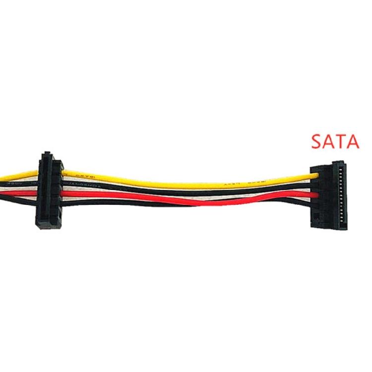 4-Pin auf 3-Port Stromkabel Verlängerungsanschlusskabel Verbessert die interne PC-Verkabelung für Desktops 6000 8000 6300