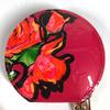 Louis Vuitton M93690 MonogramVernis Rose Porte Monet Chapeau Wallet coin purse