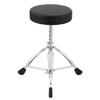 AROMA Universal Drum Throne Round Padded Drum Seat Stool Double braced Stainless Steel Legs Anti slip 5 Levels