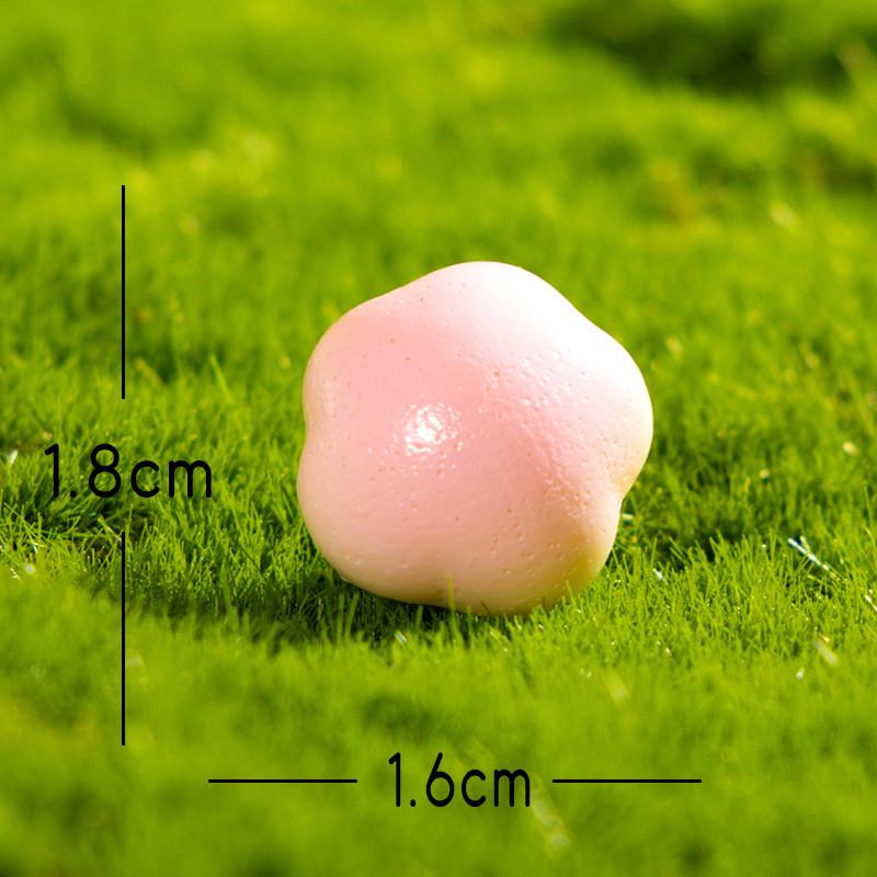 Micro Landscape Resin Decor With Miniature Forest Mushrooms For Garden Crafting