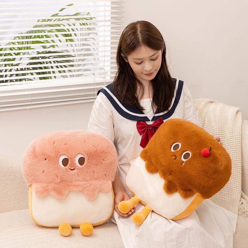 Plush cake Pillow Cute Simulation Food stuffed Soft Doll Sweets Pillow Cushion Home Decor Toys Birthday Gift