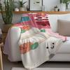 Brands J-Jellycat Cartoon Cute Blanket Warm And Soft Suitable For Bedroom Living Room Sofa Bed Office Travel Camping