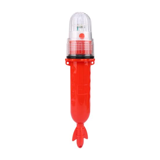 LED Boat Flares Waterproof Adjustable Light Control Battery Powered Emergency Lamp Fishing Net Rafts Buoys Boats Safety Signal Light