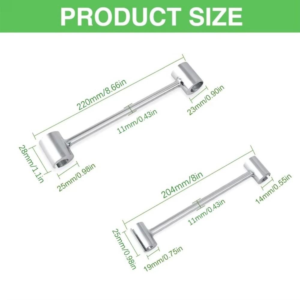 Double Head Door Hinge Repair Wrenchs Portable Door Hinge Adjustment Tool Gifts Door Hinge Wrench