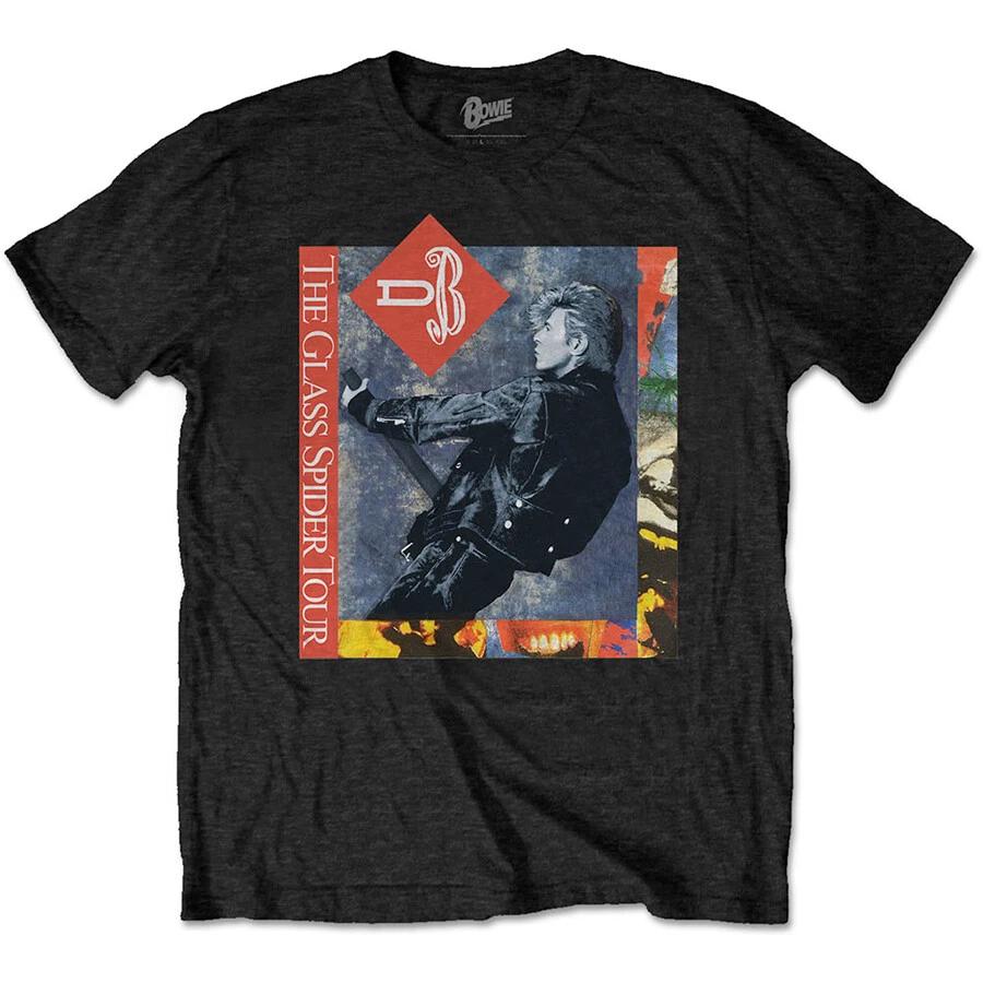 David Bowie - Glass Spider 87 Tour - Black t-shirt XS