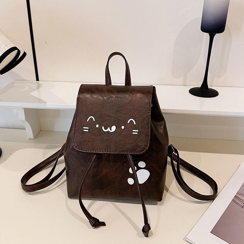 New fashion personality niche design trend small bag women's simple backpack handbag