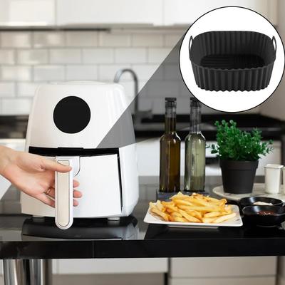 Lebensmittelecht Fritteusen-Silikon-Backblech Hochtemperaturbeständiges Silikon Dickes Backblech Kuchen Pizza Antihaft-Backblech
