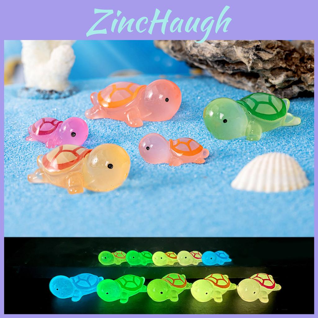 Tartarughe Ornamentali Colorate Luminose in Resina Per Decorazioni da Tavolo in Stile Cartone Animato
