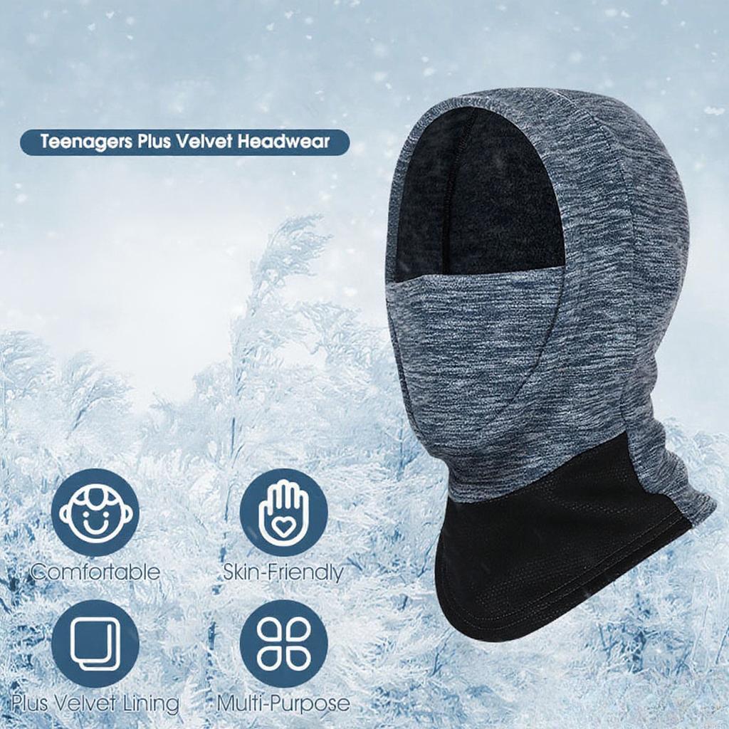 Late Fall Winter Cycling Warm Face Cap Outdoor Sport Accessory Bike Neck and Face Warmer Breathable Ski Bicycle Running Face Scarf