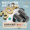 304 Stainless Steel Mop Clip Non-marking Non-punching Hook Toilet Storage Telescopic Rod Holder Wall