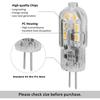 10PCS 12V G4 LED Bulbs 1.2W LED Light Bulb Durable G4 Bi-Pin Bulbs  Cabinet Lights