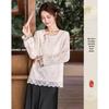 Elegant New Chinese Style Long Sleeve Blouse