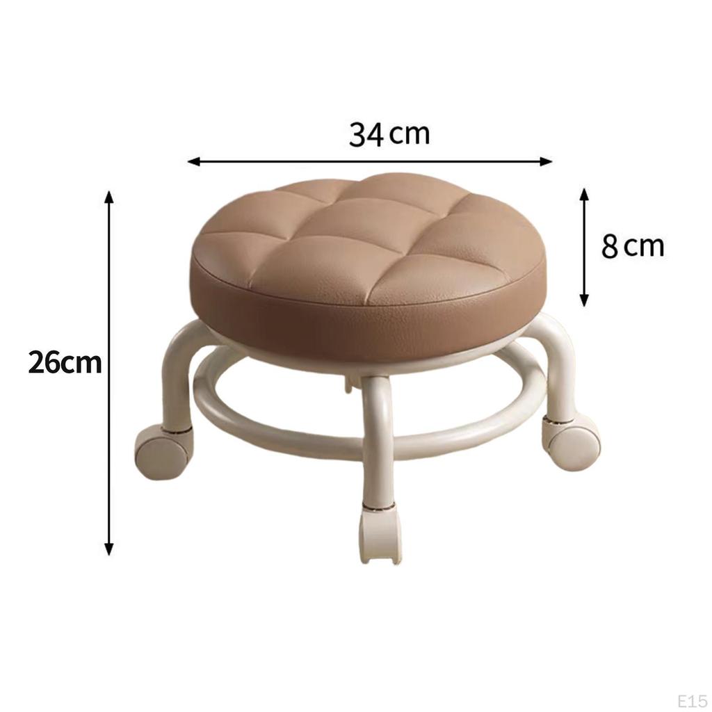 Ergonomic Rolling Stool for Home Office and Study