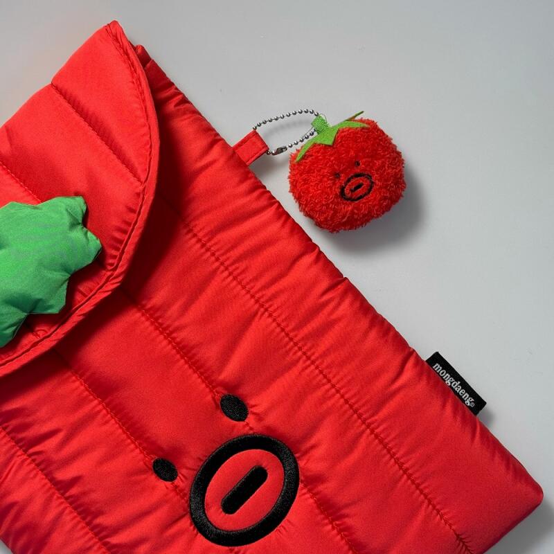 Woongi Tomato Doll Keychain Single item purchase