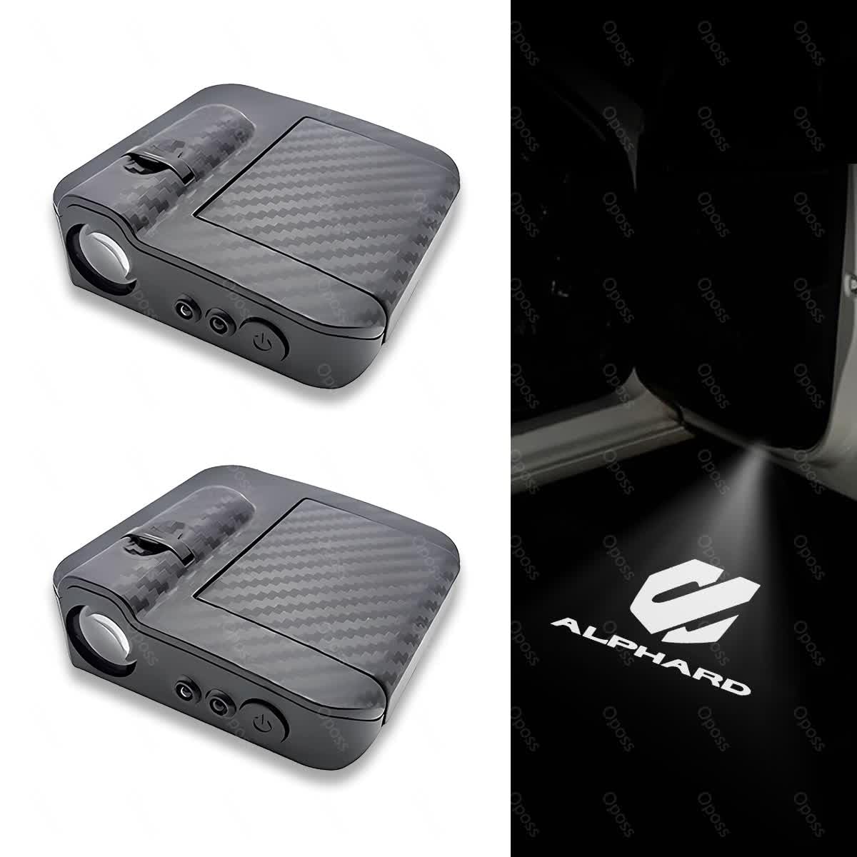 

Toyota Alphard Car Door Welcome Light, Alphard 20 Series, 30 Series, 40 Series, Car Alphard чёрный